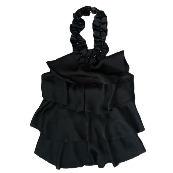 Ruffle Halter Top - Picture 2 of 2